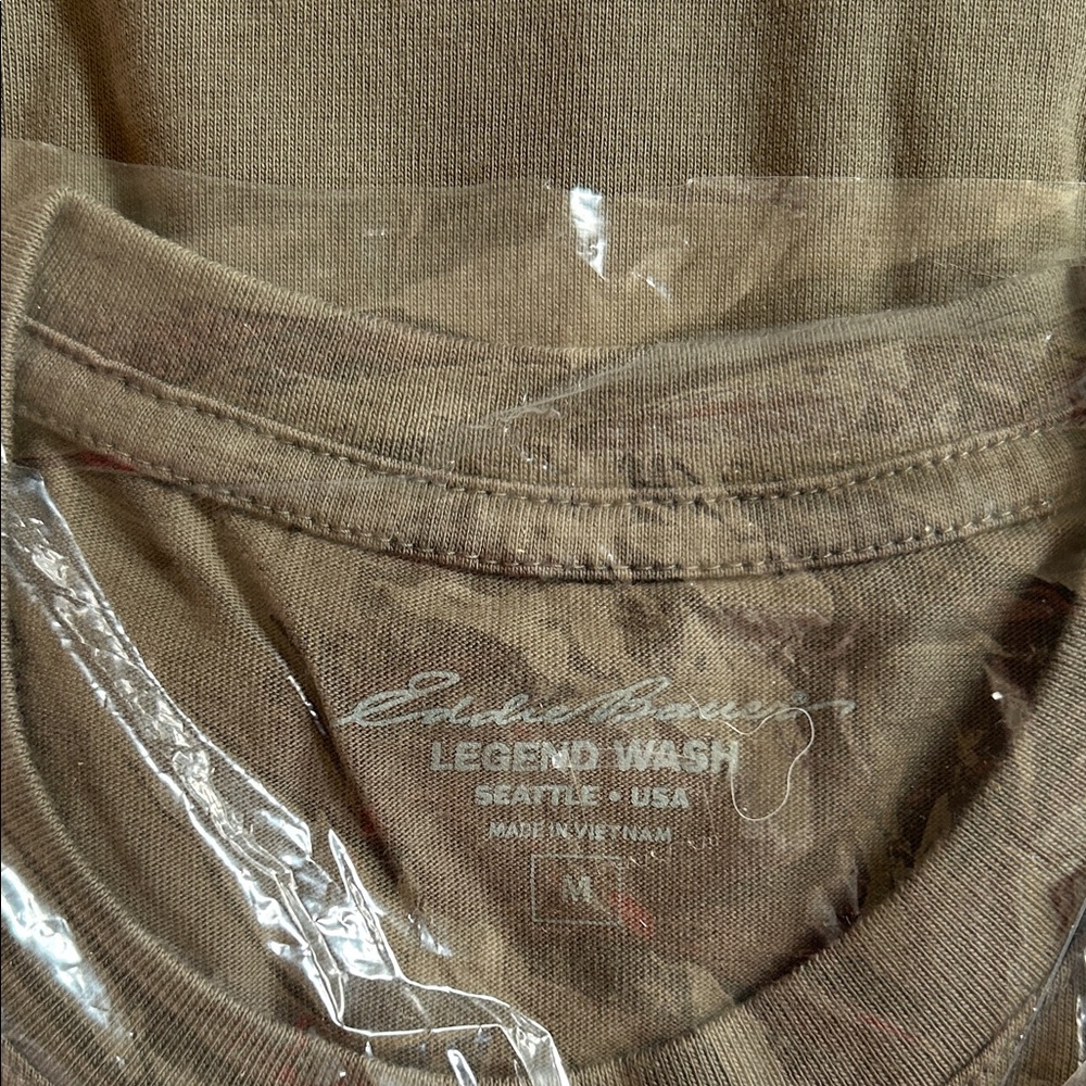 Eddie Bauer Olive, Gray/Blue and Navy Shirt - Picture 2 of 9